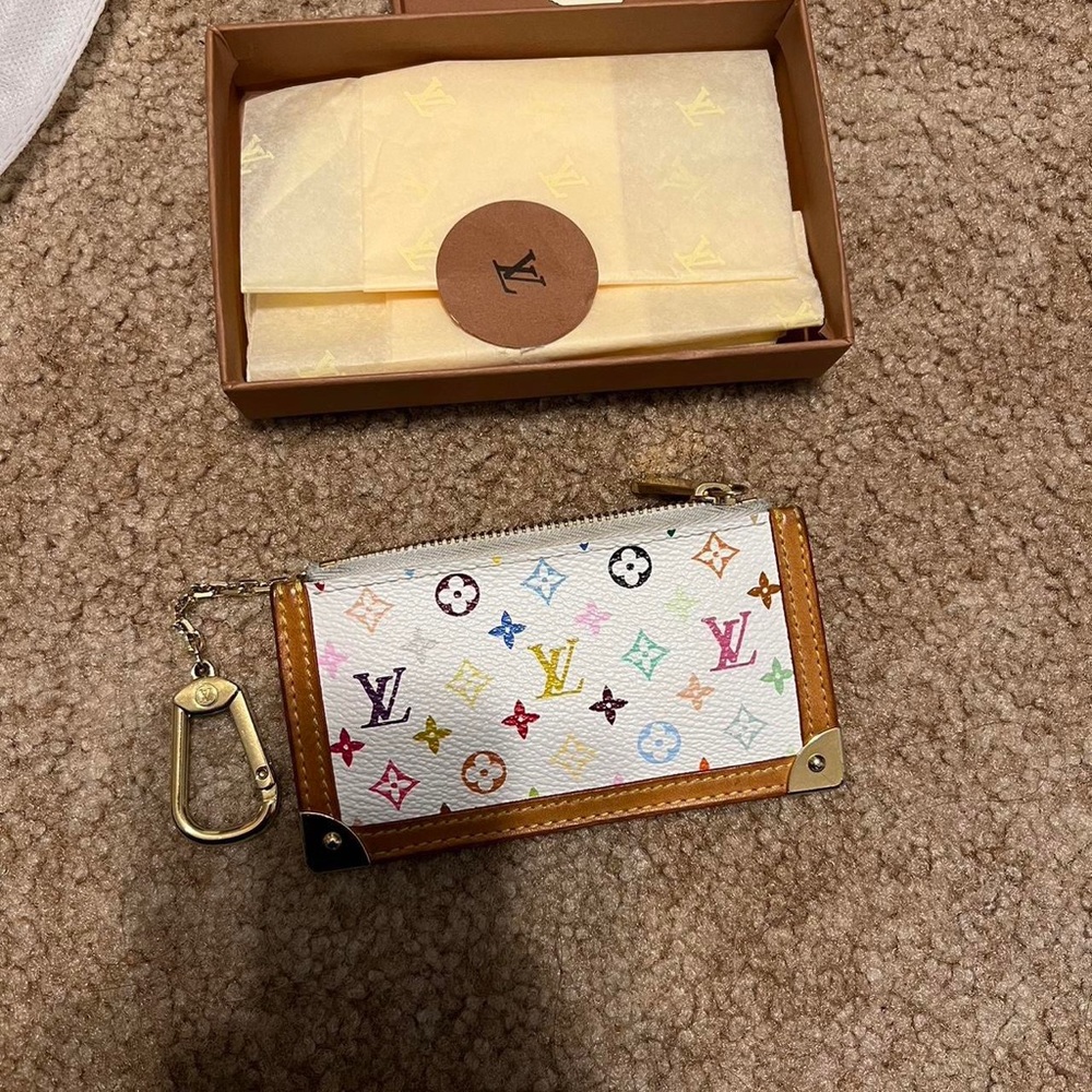 louis vuitton multi color pochette